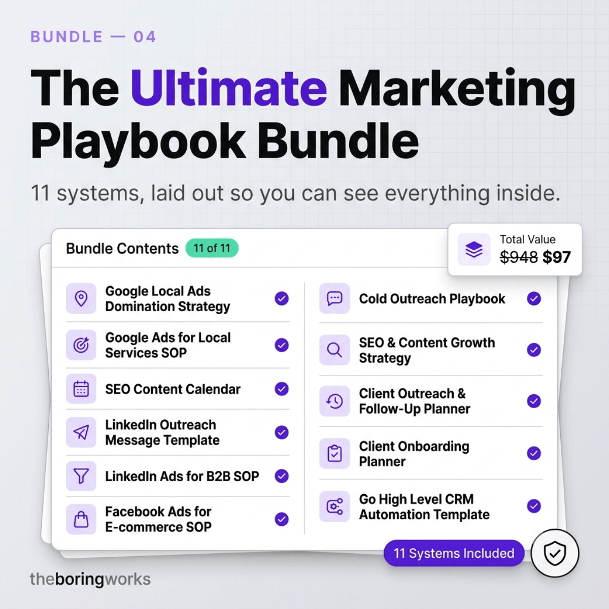 The Ultimate Business Marketing Playbook Bundle