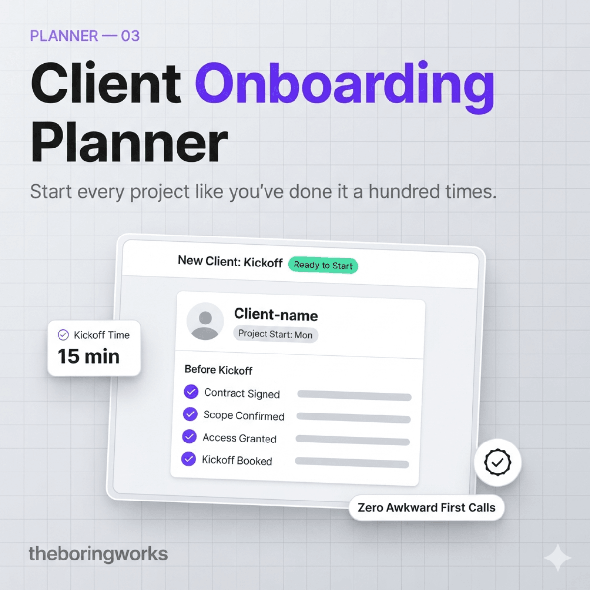 Client Onboarding Planner