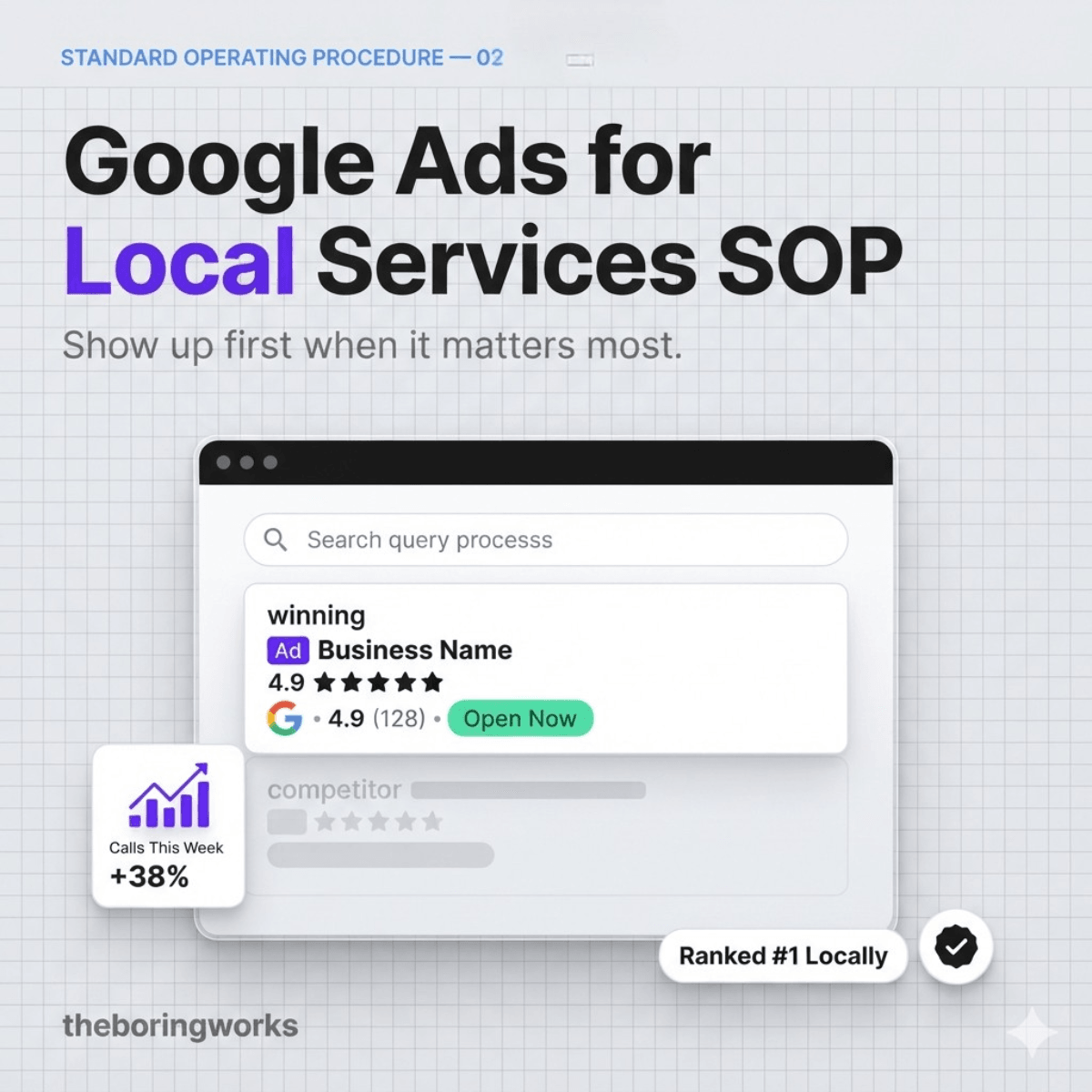 Google Ads for Local Services SOP