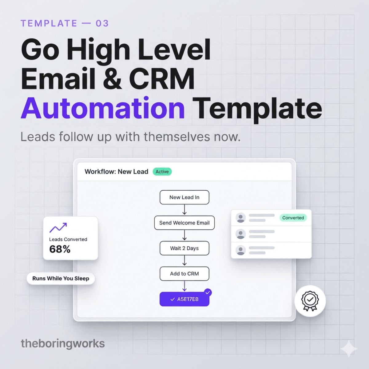 Go High Level Email & CRM Automation Template